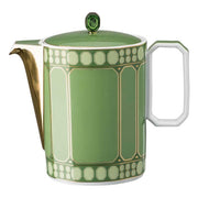 Signum Fern Porcelain Coffee Pot, 40 oz. by Swarovski x Rosenthal Coffee Servers & Tea Pots Rosenthal 