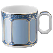 Signum Azure Porcelain Espresso Cup & Saucer, 3 oz. by Swarovski x Rosenthal Coffee & Tea Cups Rosenthal 