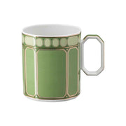 Signum Fern Porcelain Mug, 13 oz. by Swarovski x Rosenthal Mug Rosenthal 