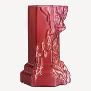 Rocky Baroque Vase Hot Pink, 13.8" by Hanna Hansdotter for Kosta Boda