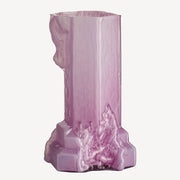 Rocky Baroque Vase Cool Pink, 13.8" by Hanna Hansdotter for Kosta Boda