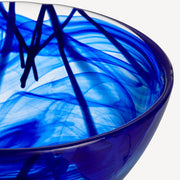 Contrast Bowl Blue / Blue by Anna Ehrner for Kosta Boda