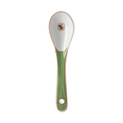 Signum Fern Porcelain Spoon, 5.75" by Swarovski x Rosenthal Spoon Rosenthal 