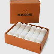 Giacomo Face Towel, 11.8", Boxed Set of 6 by Missoni Home