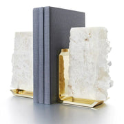 Anna New York Fim Crystal Quartz and Gold Bookends Bookends Anna 