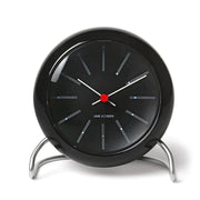 Banker's Alarm Clock, Black by Arne Jacobsen Rosendahl 