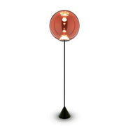Globe Cone Slim Copper LED Floor Lamp by Tom Dixon Lighting Tom Dixon 