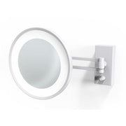 BS 36/V 5x LED Cosmetic Mirror by Decor Walther Mirror Decor Walther White Matte 