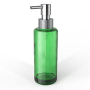 Decor Walther TT Porter Green Glass Liquid Soap Dispenser, 6.75 oz. Soap Dishes & Holders Decor Walther Chrome 