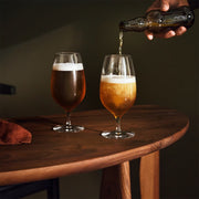 Waterford Craft Brew STM Stemmed Beer Glass, Set of 2, 20 oz. Stemware Waterford 
