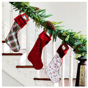 Juliska Stewart Tartan 22" Christmas Stocking