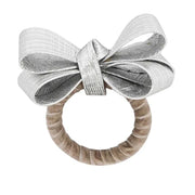 Juliska Tuxedo Silver Napkin Ring, Set of 4