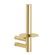 Decor Walther BAR ERH Wall Mounted Reserve Toilet Paper Holder Towel Racks & Holders Decor Walther Gold 