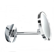 Just Look PLUS WD LED 5x Cosmetic Mirror by Decor Walther, Direct Wiring Mirror Decor Walther Chrome 