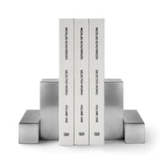 When Objects Pewter Bookends  by Nicolas Schuybroek