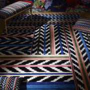 Christian Lacroix Jaipur Stripe Azur Rug Rugs Designers Guild 