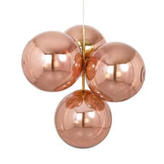 Globe Small Copper LED 40.5" Chandelier by Tom Dixon Lighting Tom Dixon 