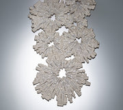 Crystal Burst Runner in Silver & Crystal by Kim Seybert