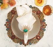 Nile Placemat in Multi, Set of 2 by Kim Seybert