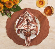 Tailored Placemat in Brown, Set of 4 by Kim Seybert