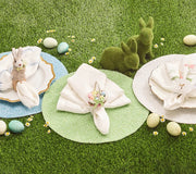 Easter Bunny Napkin Ring in Multi, Set of 4 by Kim Seybert