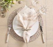 Chambray Fringe Napkin, Set of 4 by Kim Seybert