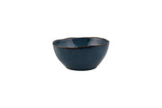 Gemstone Lapis Lazuli Stoneware Bowl, 6.7" by Casa Alegre