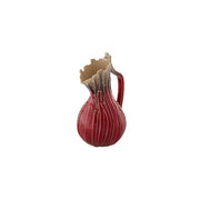Red Wisp Stoneware Pitcher, 74 oz. by Casa Alegre