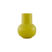 Lemon Stoneware Vase, 7" by Casa Alegre