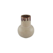 Ming Stoneware Vase, 7" by Casa Alegre