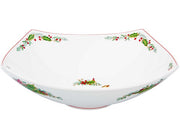 Christmas Magic Porcelain Large Square Salad Bowl, 13"  by Vista Alegre