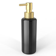 Decor Walther TT Porter Black Glass Liquid Soap Dispenser, 6.75 oz.