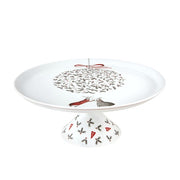 Noel Porcelain Cake Stand, 11" by Teresa Lima for Vista Alegre