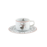 Noel Porcelain "To Fly" Coffee Cup and Saucer by Teresa Lima for Vista Alegre