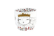 Rainhas De Portugal Queen Santa Isabel Cachepot by Helia Aluai for Vista Alegre