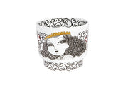 Rainhas De Portugal Queen Inês De Castro Cachepot by Helia Aluai for Vista Alegre