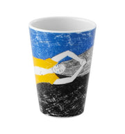 Bode Inspiratório Escape Goat Espresso Cup & Saucer VII by Vista Alegre