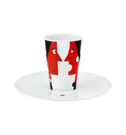 Bode Inspiratório Escape Goat Espresso Cup & Saucer X by Vista Alegre