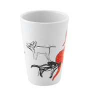 Bode Inspiratório Escape Goat Espresso Cup & Saucer XVIII by Vista Alegre