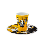 Bode Inspiratório Escape Goat Espresso Cup & Saucer XLIII by Vista Alegre