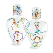 Chinoiseries Set 2 Porcelain Vases by Pedro Proença for Vista Alegre