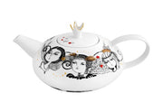 Rainhas De Portugal Porcelain Teapot by Helia Aluai for Vista Alegre
