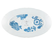 Coralina Blue Large Oval Platter by Vista Alegre