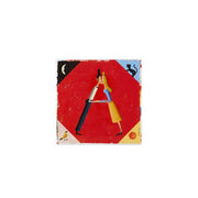 Vida Alegre Porcelain Letter A Plaque by Martin Jarrie for Vista Alegre