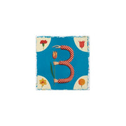 Vida Alegre Porcelain Letter B Plaque by Martin Jarrie for Vista Alegre