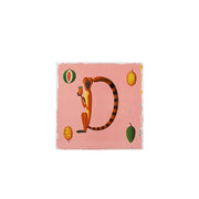 Vida Alegre Porcelain Letter D Plaque by Martin Jarrie for Vista Alegre