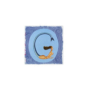 Vida Alegre Porcelain Letter G Plaque by Martin Jarrie for Vista Alegre