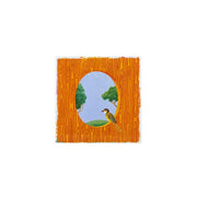 Vida Alegre Porcelain Letter Q Plaque by Martin Jarrie for Vista Alegre
