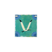Vida Alegre Porcelain Letter V Plaque by Martin Jarrie for Vista Alegre