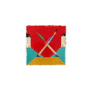 Vida Alegre Porcelain Letter X Plaque by Martin Jarrie for Vista Alegre